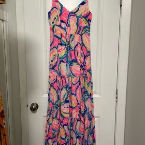 Lilly Pulitzer melody maxi dress 00